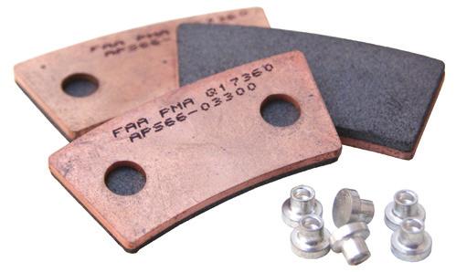 Pins Lining retaining pins are used on various metallic brake linings.
