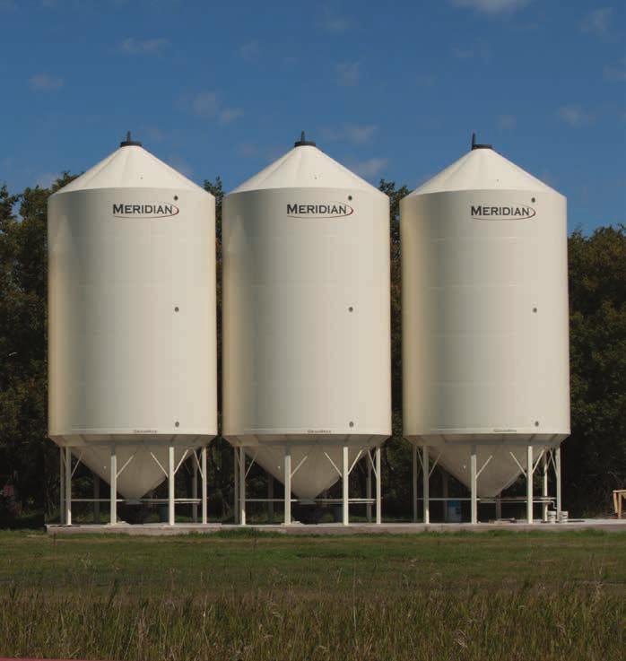 HIGH LEVEL PROTECTION. Grain Max hopper bins offer top quality grain and seed storage at prices comparable to corrugated hopper combos.