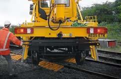 With its fast road speeds, flexible changeover between road and rail and its high