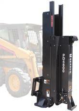 Post Driver To order choose one item from each group. Choose order code from Group 3 to match your skid steer.