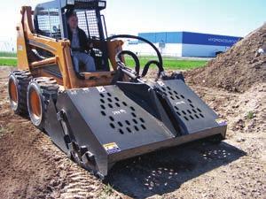 Rakes AutoRake To order choose one item from each group. Price includes AutoRake & Universal SSL Mounting Carrier Specifications: Lift Capacity: <9,000 lbs. Operating Weight <11,000 lbs.