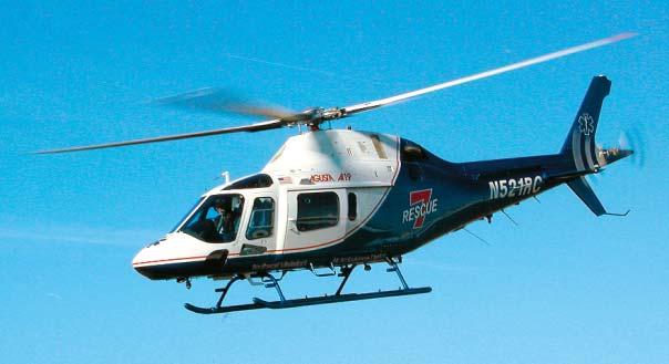 With its single Pratt & Whitney 1,002 shp turbine engine, the A119 is a performer far beyond the operational envelopes of many other single turbine helicopters.