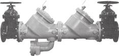 SERIES 40-200 The Conbraco Series 40-200 Reduced Pressure Backflow Preventer consists of two independently acting, springloaded check valves with a differential pressure relief valve located between