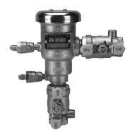 SERIES 4V-500 The Conbraco Series 4V-500-TC2 Pressure Vacuum Breaker (PVB) with SAE threaded hose connections make certification testing fast and trouble-free, espceially in tight installations.