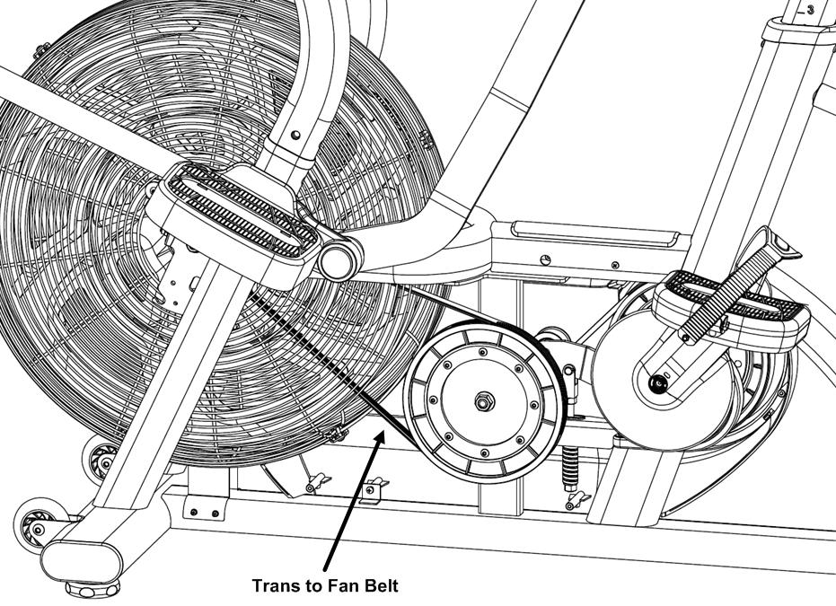 12 15. Drive the transmission to fan belt (Fig.