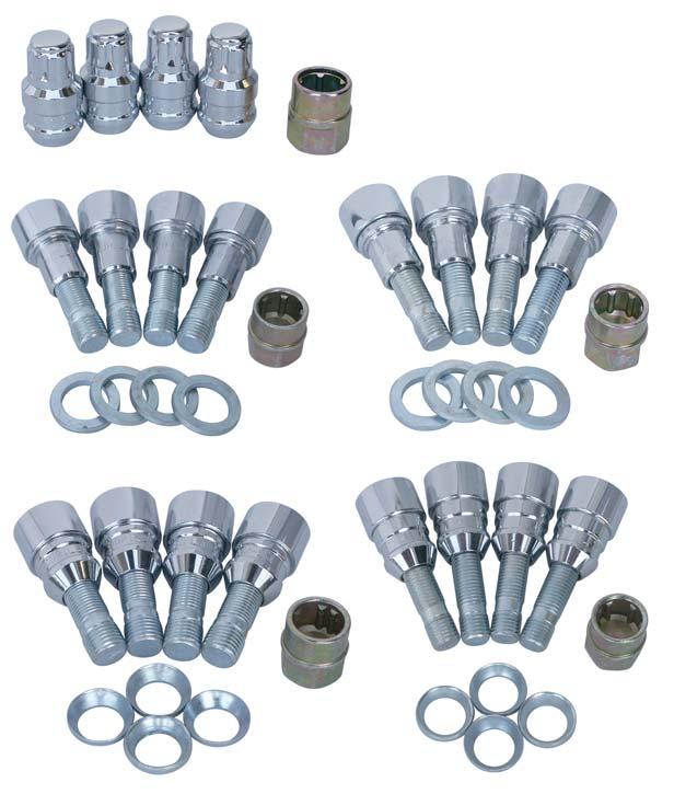 Gorilla Stud Nut Kits Gorilla Stud/Nut kits include heat treated wheel studs with allen sockets. Two stud sizes are supplied depending on the application.