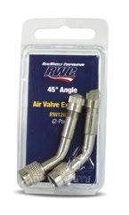 90 Angle Custom valve extensions are made in various lengths