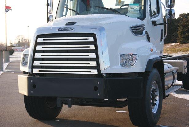 8 GRILLES FREIGHTLINER 108SD & 114SD STAINLESS STEEL GRILLE COVERS Made from high-grade, 304L stainless steel. Will never rust, corrode, pit or lose their shine.