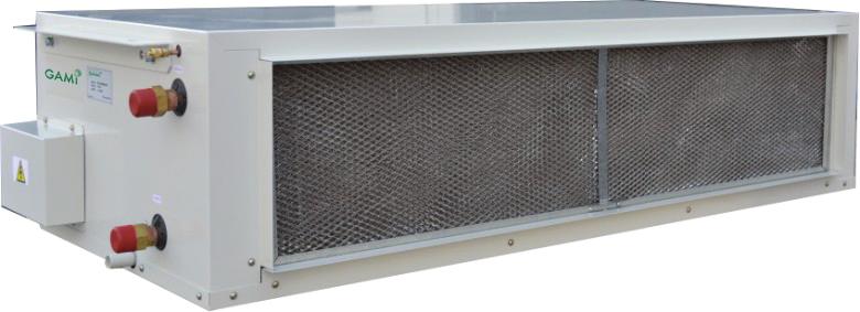 Optionally the panels can be polyester powder coated to RA 9002(min 75 micron). Drain pan: ade from 0.