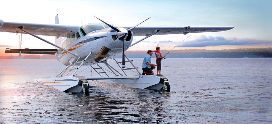 LAND, SEA, SKY THIS AIRCRAFT IS ON A MISSION UNCOVER NEW MARKETS No corner of the world landlocked or surrounded by water is beyond reach of the largest single-engine amphibious aircraft on the