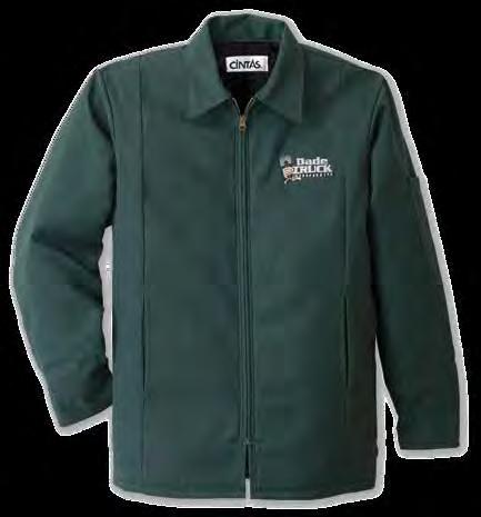 69* 366 High-Image Jacket Inside storm flap to keep the breeze out Quilted lining to keep the chill out 65/35 poly/cotton