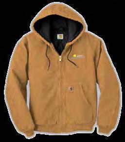 61598 Carhartt Arctic Duck Coat Storm flaps over zipper closure to keep the weather out Bi-swing
