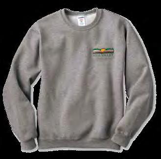 153 Crewneck Sweatshirt Pill-resistant fleece for a great look wash after wash Double needle stitching for