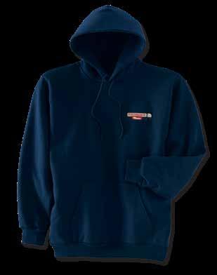 99* 69814 Hooded Pullover Sweatshirt Pill-resistant fleece for a great look wash after wash Two-ply hood with
