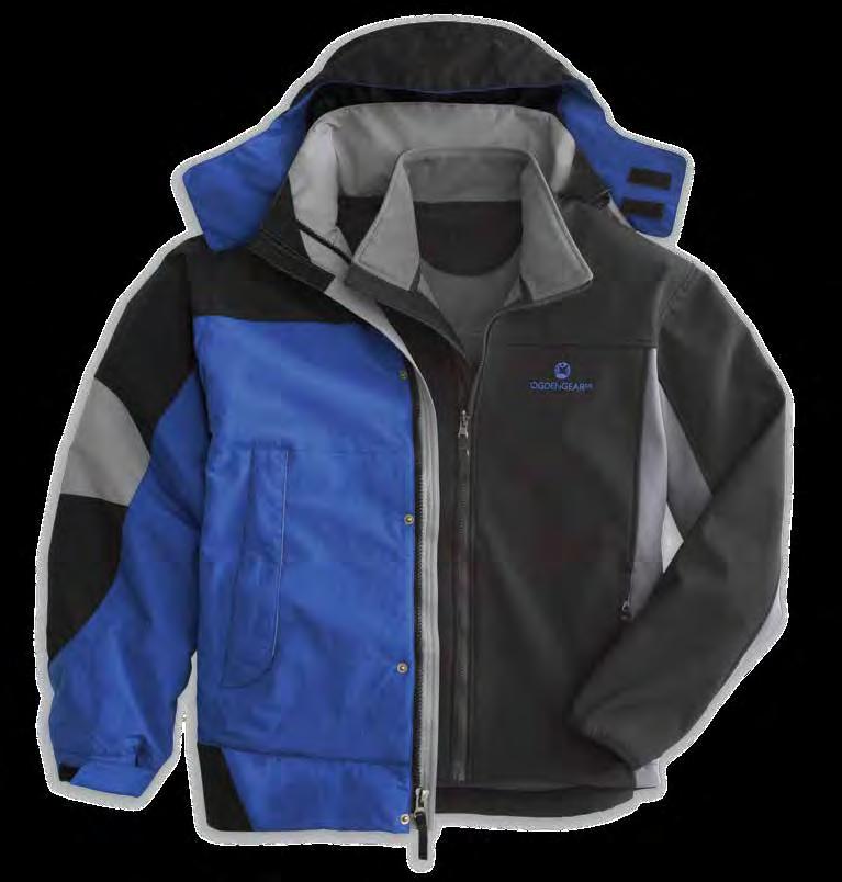 Waterproof Expedition System Online Demo: Use your smartphone to view a video about this system jacket 80189 Parka Cobalt/Black/Silver(33)
