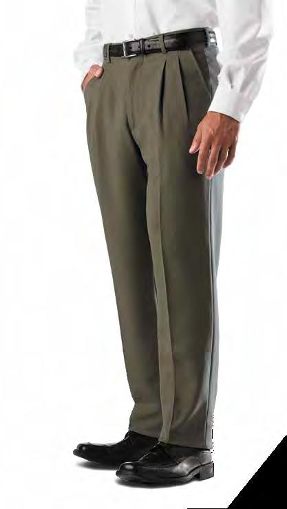 409 Executive Pant 340 Cotton Work Pant Tailored pleats and sharp