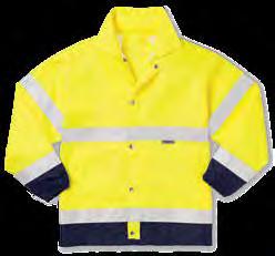 Handy inner and outer pockets 100% polyester Sizes: M-5XL 3M and
