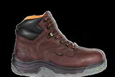 99 61055 Timberland PRO Helix Waterproof Composite-Toe Work Boot Full-grain waterproof leather upper with mesh lining