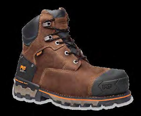 membrane Timberland PRO rubber double-toe and rubber backstay for increased abrasion-resistance and durability Sizes: