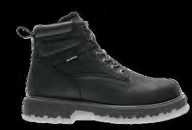 73169 Wolverine Floorhand Steel-Toe Work Boot Cement construction in a faux Goodyear Welt design for style