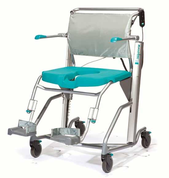 Built-in soft seat The XL s seat and back are adapted for an upright posture that does not close the pelvis. The soft, ergonomic seat (PU) is standard and built in to the chair.