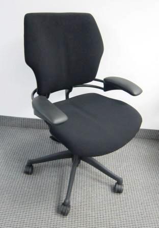 Humanscale Freedom Mid back task chair Advanced duron arms Standard mechanism