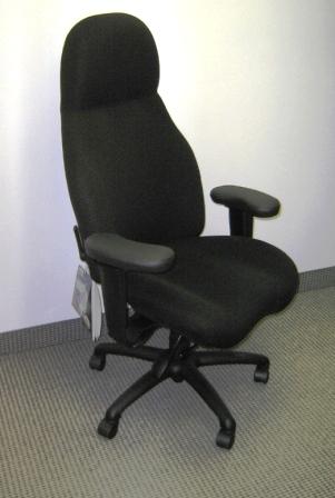 Lifeform High back executive chair Contour seat Schukra lumbar support Kidney-shaped ergo M Arms Seat