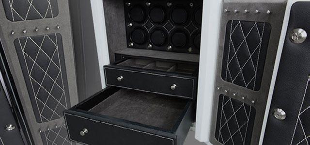 *If you are considering a pedestal over 6 inches we highly recommend selecting the next size larger safe.
