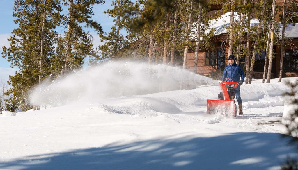 SELECT DUAL-STAGE The SELECT dual-stage snowthrowers have the features and power of larger snowthrowers with the maneuverability of