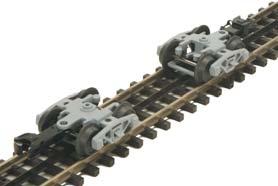 O-Gauge or 2-Rail O Scale Couplers and Trucks Many Premier Line freight cars come preequipped with