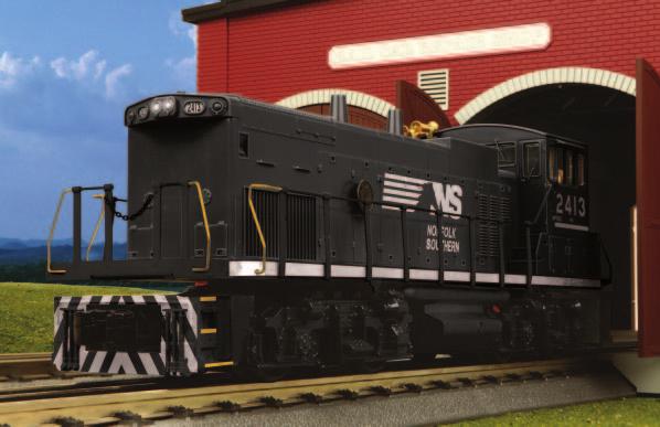 EMD MP15DC DIESEL ENGINE 18 Features - Intricately Detailed ABS Body -