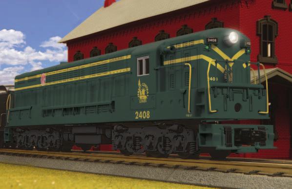 FM TRAINMASTER DIESEL ENGINE 26 Features - Directionally