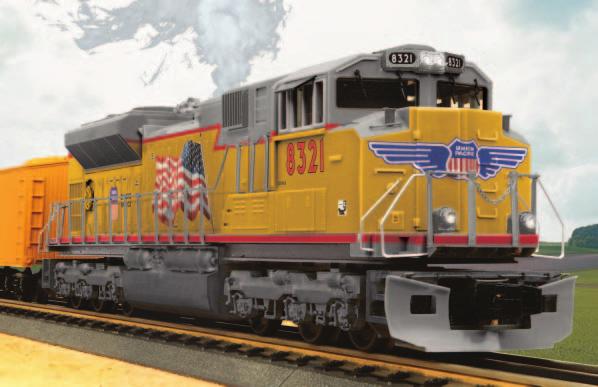 EMD SD70ACE DIESEL ENGINE 30 Features - Constant Voltage Directional Headlight -