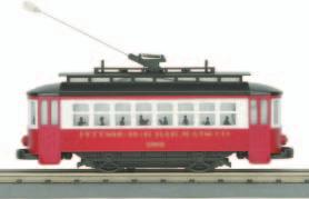 RailKing Transit Introduce someone you love to model railroading with the magic of a Bump-n-Go Trolley.