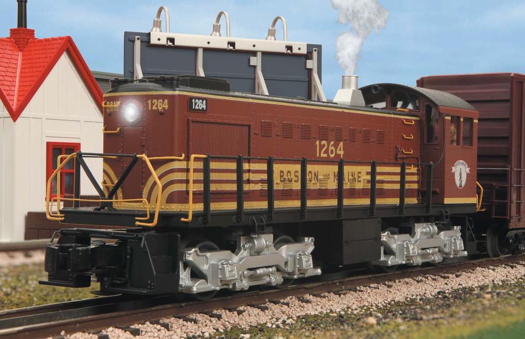 ALCO S-2 SWITCHER Features - Directionally Controlled Headlights -