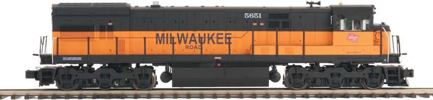 In 1966, General Electric introduced the six-axle, 3000 hp U30C, aimed directly at EMD s equally powerful SD40.