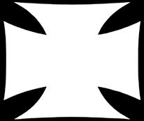 The symbol on their flag, the eight pointed cross, became known as the Maltese Cross.