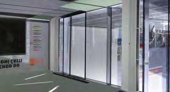 Using air curtains in these types of buildings akes internal teperature control ore practical, as heat loss through these often open doors is