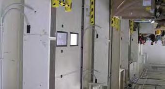 Using air curtains in these types of industrial situations akes internal teperature control ore practical, as heat loss through these often wide open doors is significantly reduced.
