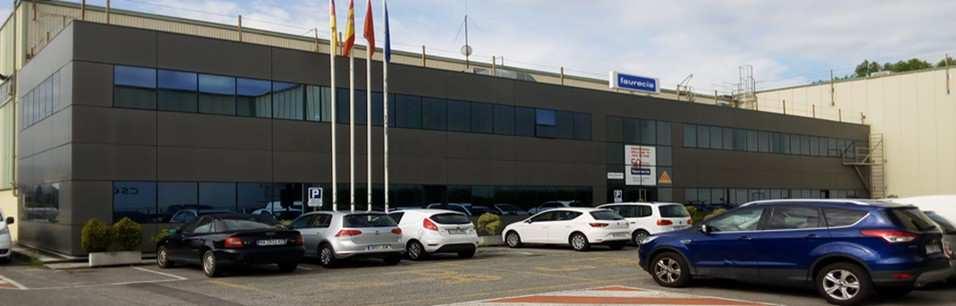 FAURECIA ORCOYEN PLANT Pamplona Surface GROUND 27.550 m 2 PRODUCTION + WAREHOUSE: 10.890 m 2 OFFICES + TECHNICAL CENTER 2.