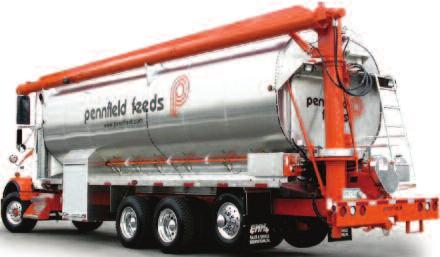 Even though, from a distance, a feed truck looks like a feed truck, you will notice that once you