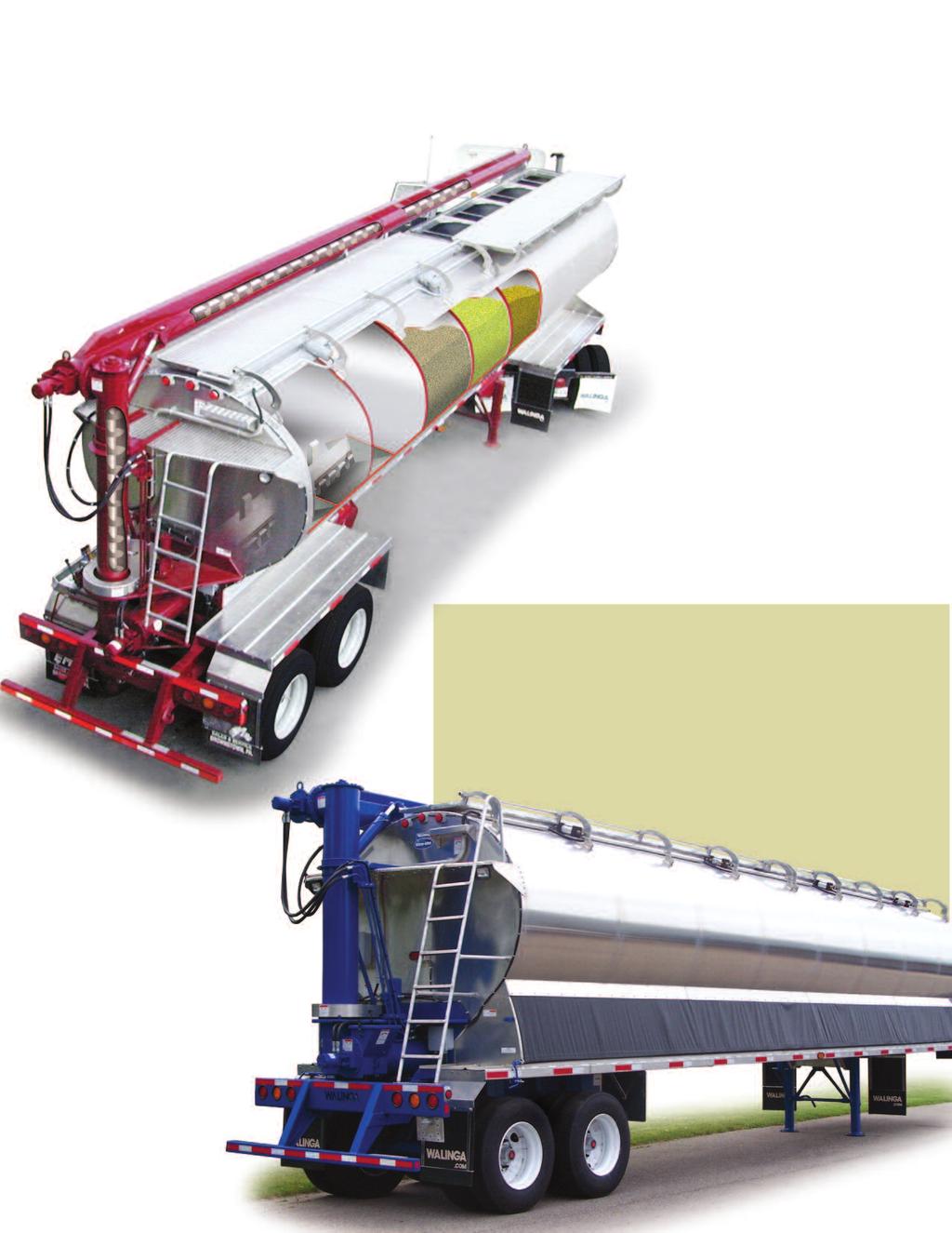 A U G E R D I S C H A R G E Walinga Auger Discharge System For fast and reliable bulk discharge, specify the WALINGA 9-12-9 in. discharge auger system.