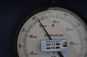 Pressure was raised up to 10,000psi and temperature was raised to 205 C.