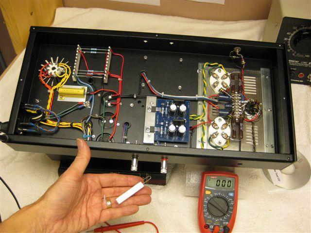Audio Checks Now that we have an amplifier with all correct DC conditions it s now time to pass an AC audio signal through the amplifier to