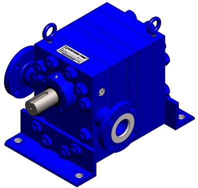 Introduction The 4900 Series Pipeline Injection gear pump is a positive displacement, rotary pump with two gears of equal size. The pump has a constant discharge at constant rotational speed.