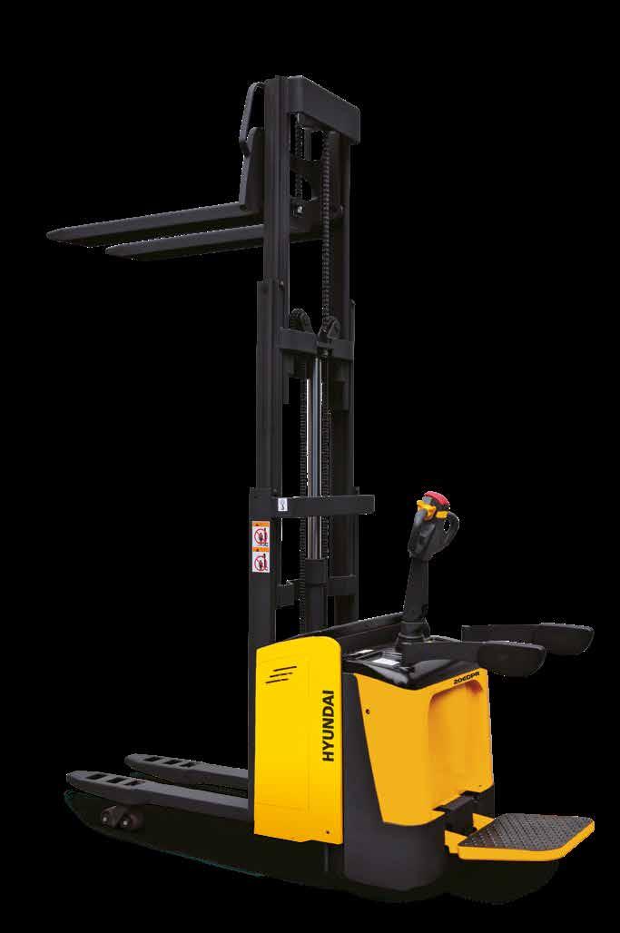 Electric pallet truck (Double deck) Standard Configurations 20EDPR Lifting Capacity : 1x 2000 kg (2x 1000 kg) AC Drive Motor : 1.5 kw Lift motor 2.