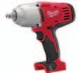 M18 XC High Capacity LITHIUM-ION Battery delivers longer life and run-time Milwaukee 4-Pole Frameless Motor maximizes tool efficiency to increase run-time MWT2610-20 650 in. lbs.