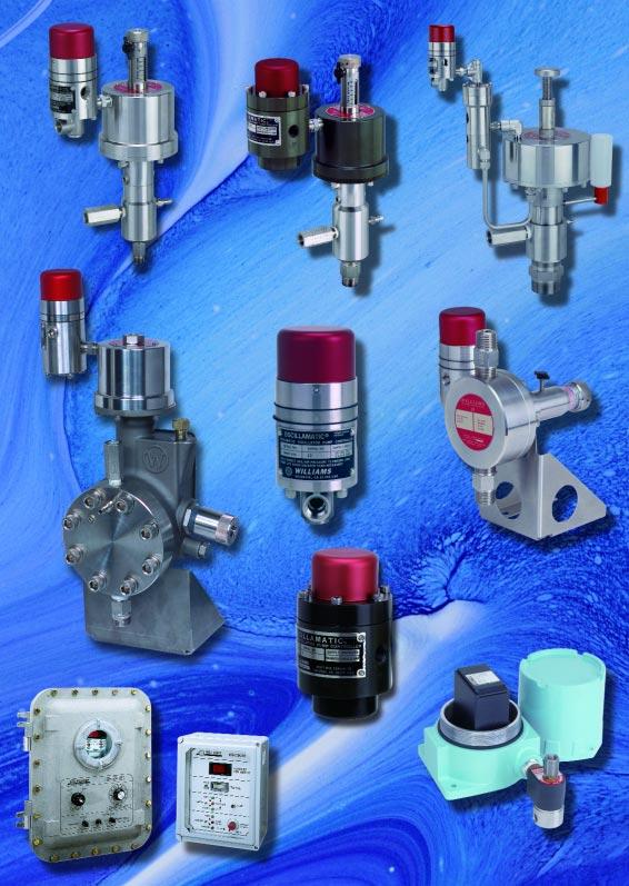 V Dual Seal Plunger X Dual Seal Plunger W High Pressure High Flow Plunger WILROY Hydraulically Actuated Diaphragm Pump MK