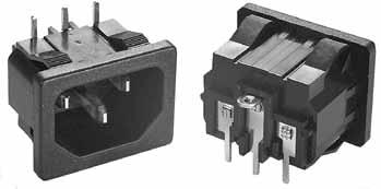 C INLETs & OUTLETs.0 [3.00].748 [9.00] IEC-J Universal Panel Snap Right ngle PCB Mount.6 [3.0].049 x.03 [.5 x 0.80].55 [4.00].764 [9.40] IEC-J-4.87 [.00].05 [6.70].043 [6.50].75 Ø.07 [7.00] [.