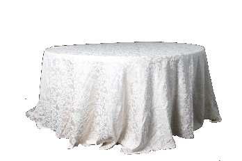3m Square Price: R65 EMBOSSED TABLECLOTH Measurements: 3.